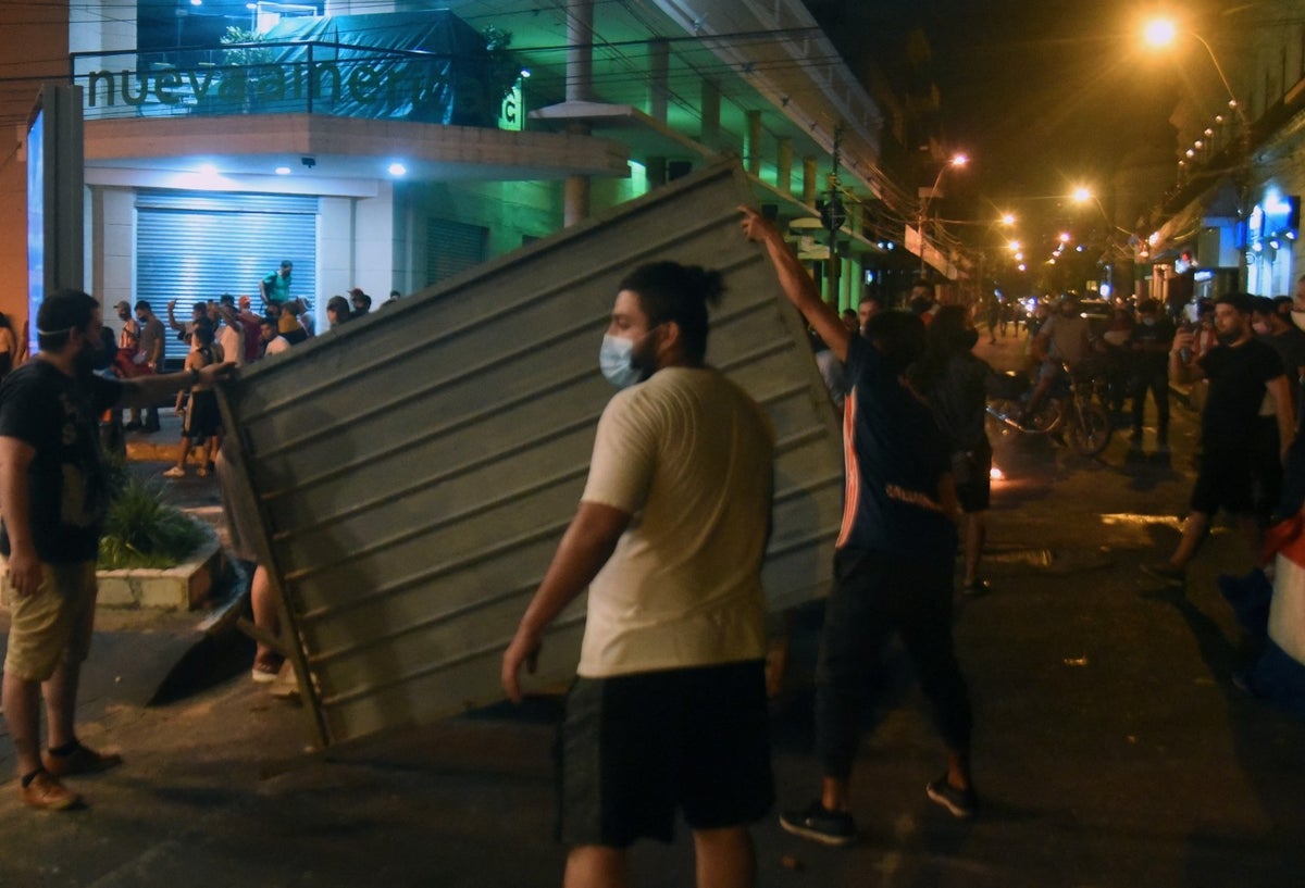 Protestas en Paraguay 2021