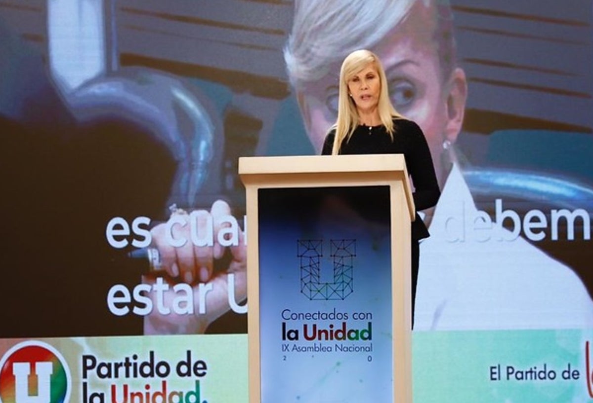 Dilian Francisca Toro, presidenta del Partido de La U