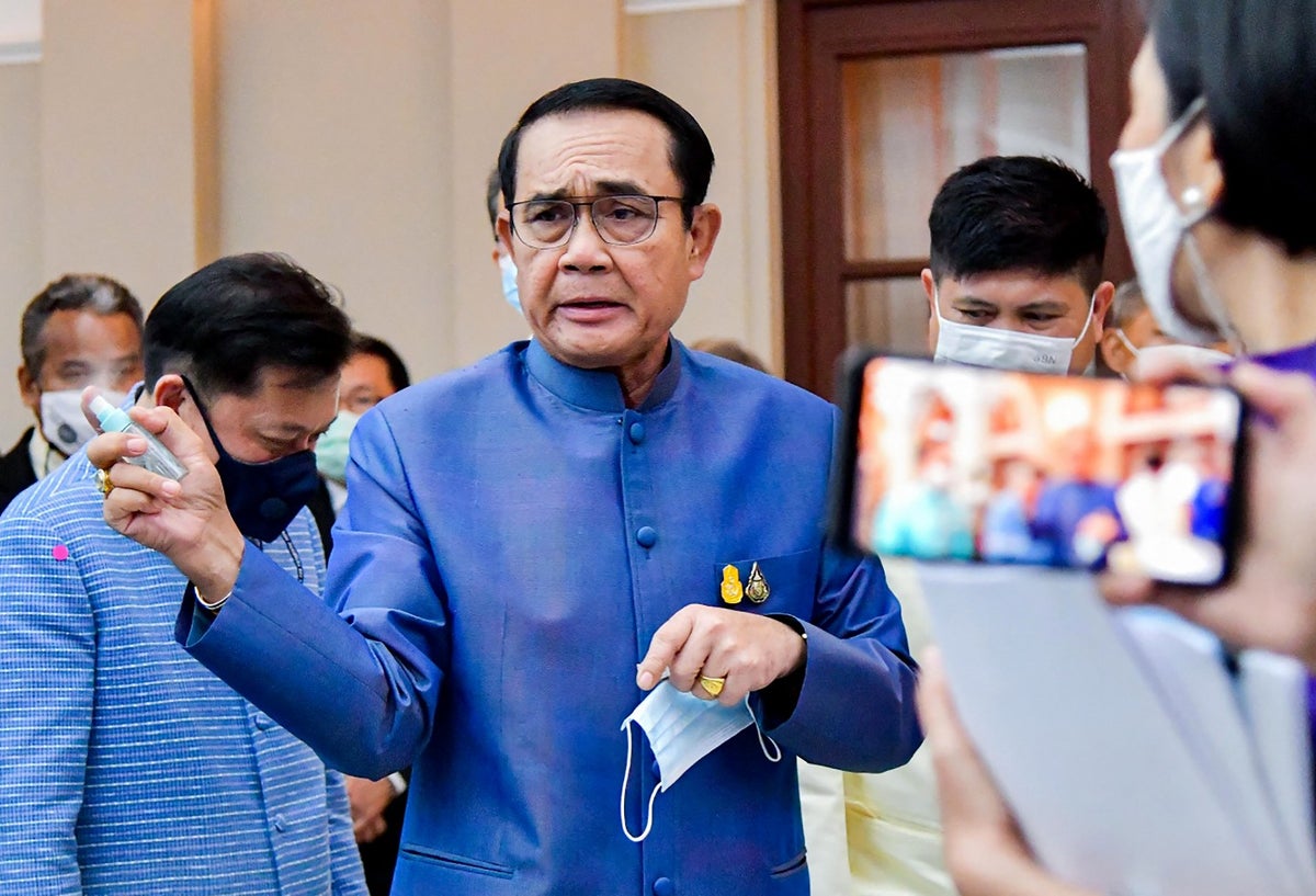 Primer ministro de Tailandia, Prayut Chan-ocha