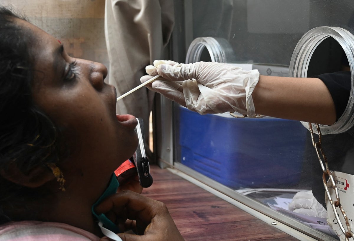 Prueba rápida de coronavirus en India