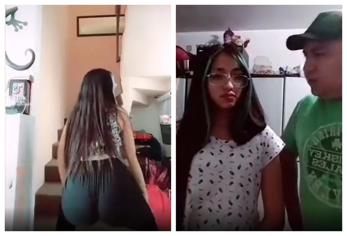 papá regañó a hija