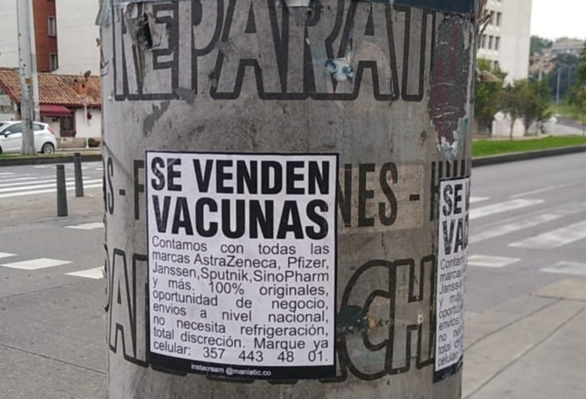 Se venden vacunas