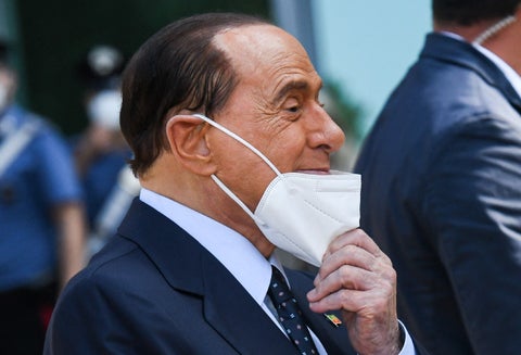 Silvio Berlusconi, ex primer ministro italiano