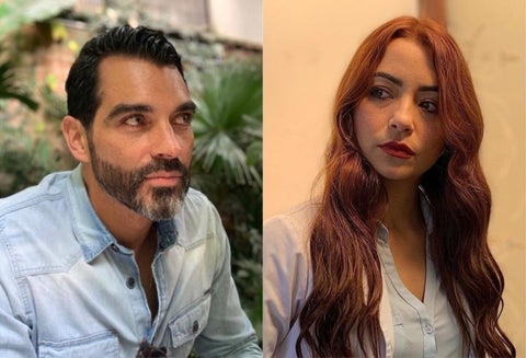 Tiberio Cruz y la doctora Helena