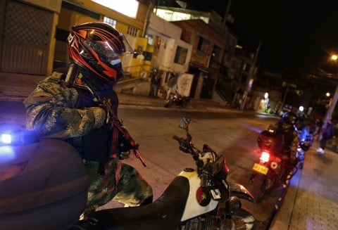 Toque de queda en Bogotá