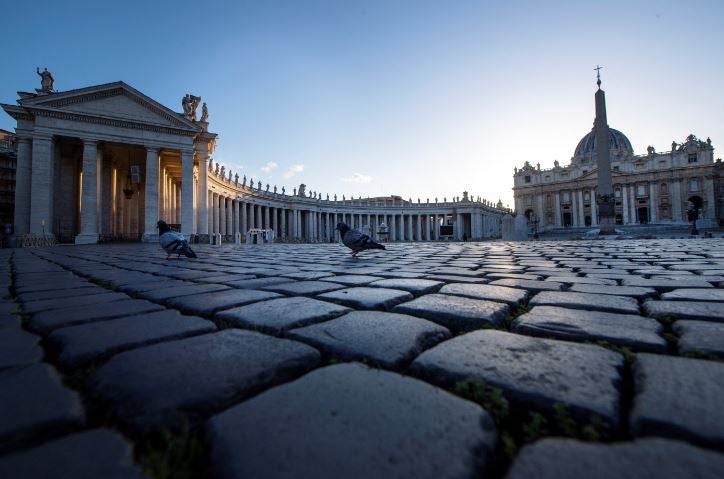 Plaza de San Pedro, El Vaticano
