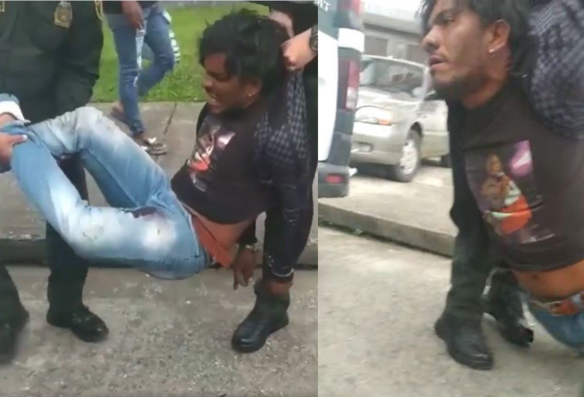 Venezolano disparó contra policías en medio de requisa