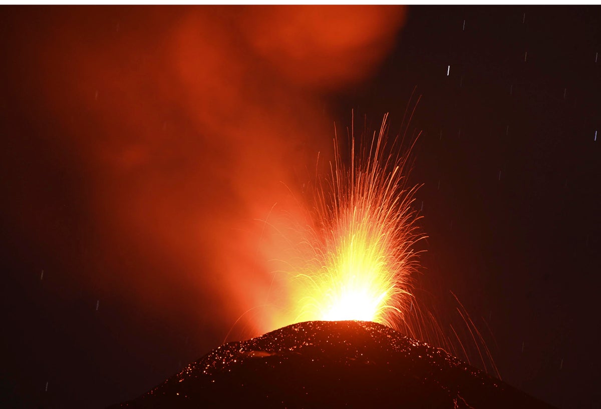 Volcán Pacaya de Guatemala