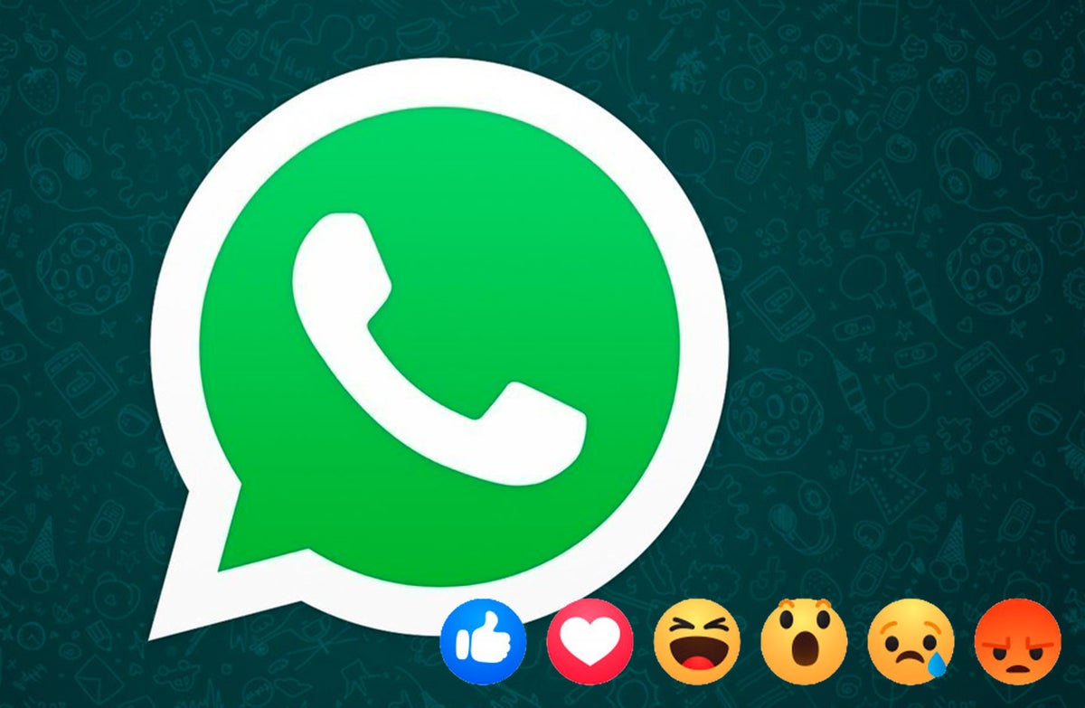 WhatsApp Reacciones de Facebook