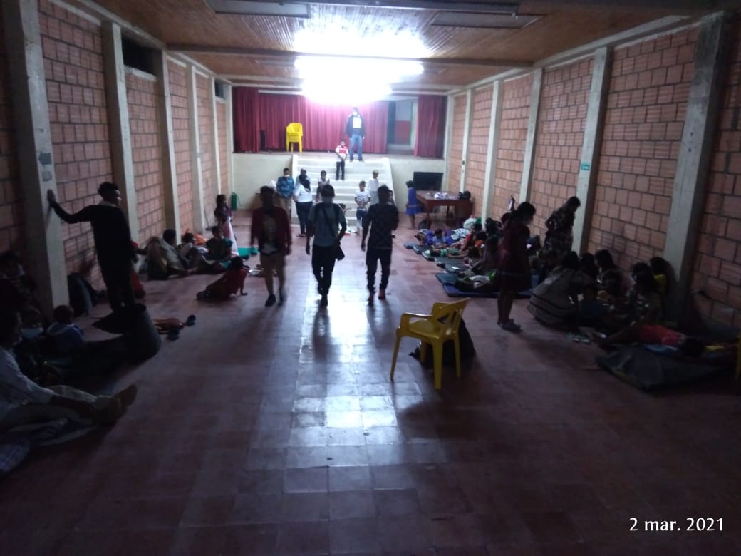 Indígenas desplazados en Pueblo Rico, Risaralda