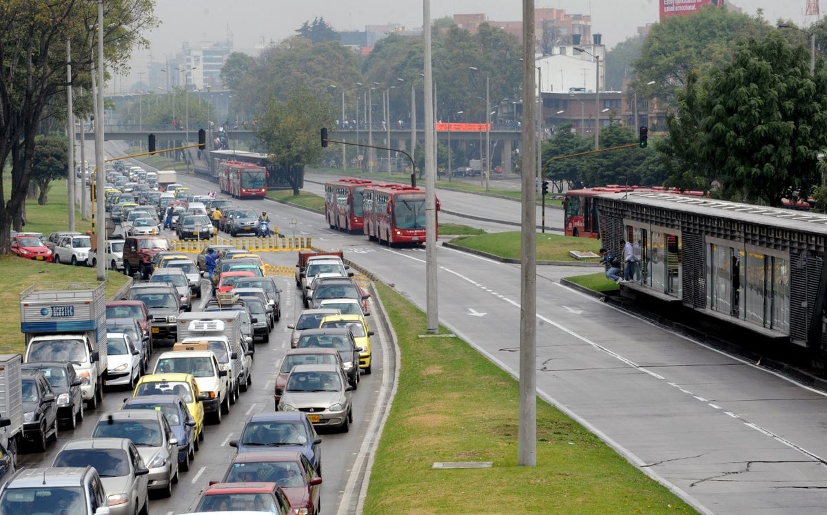 Tráfico en Bogotá