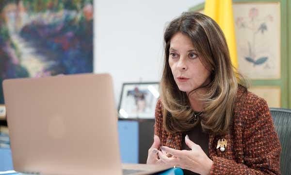 Vicepresidenta Marta Lucía Ramírez