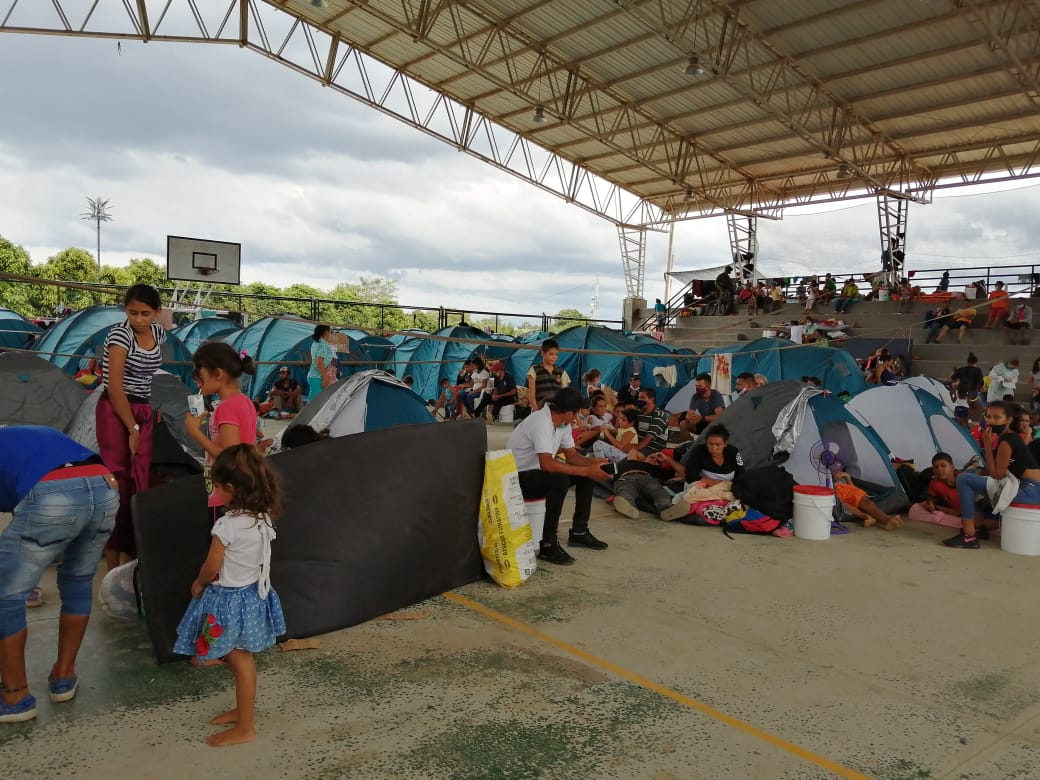 Albergue en Arauquita, Arauca