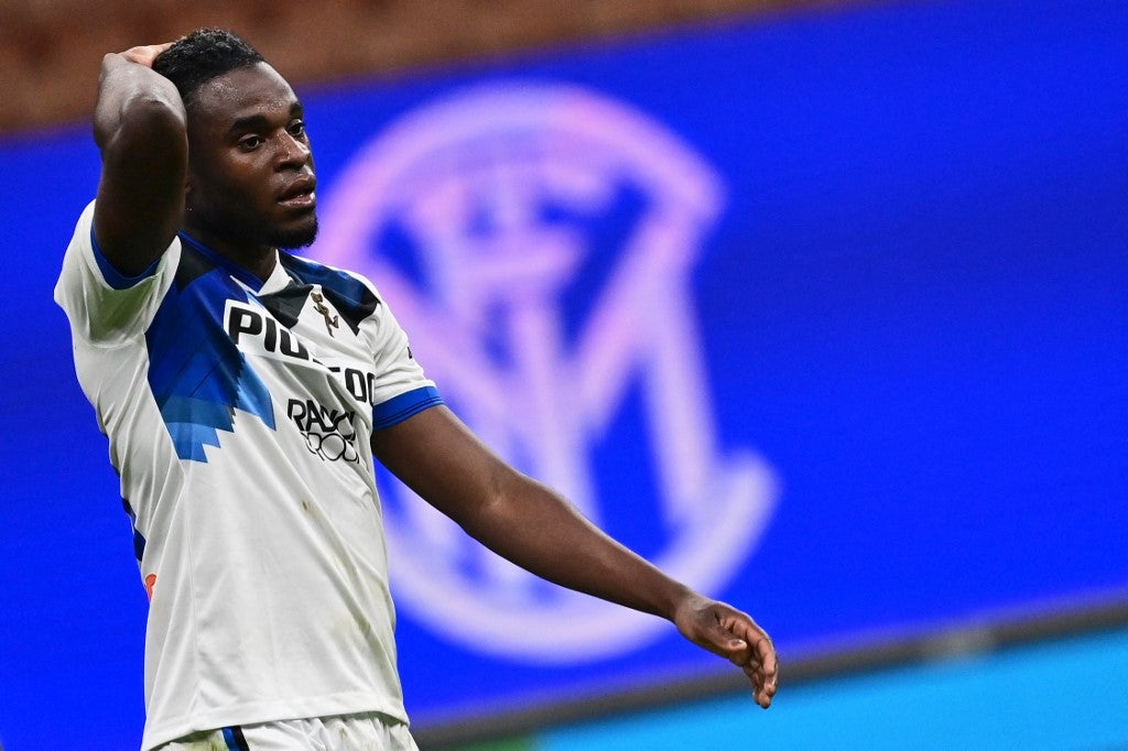 Duván Zapata, colombiano en el Atalanta