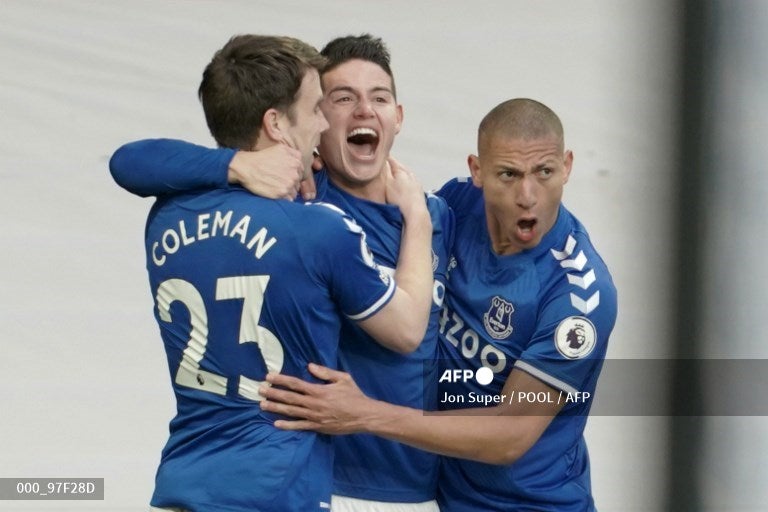James Rodríguez, Everton