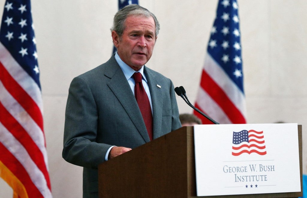George Bush, expresidente de estados unidos