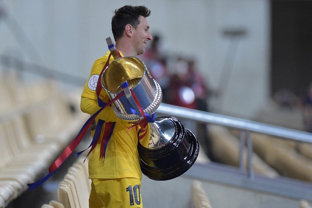 Lionel Messi, goleador estrella del Barcelona