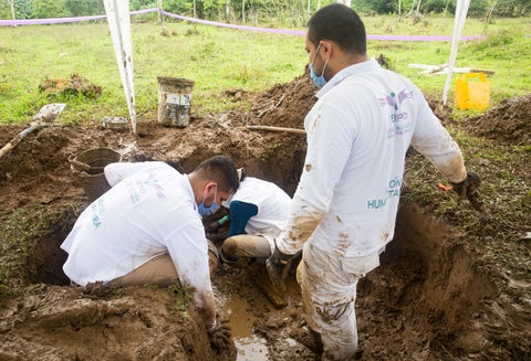 Búsqueda de los cuerpos en Chocó.