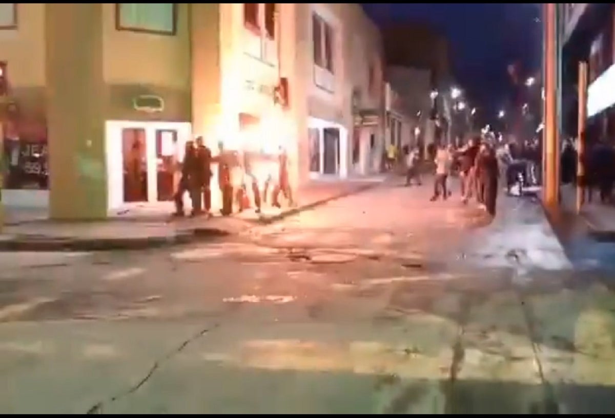 Policías en Pasto