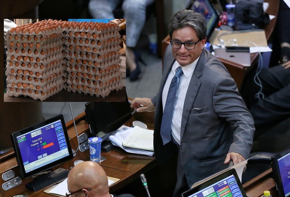 Alberto Carrasquilla y el precio del huevo