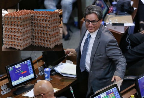 Alberto Carrasquilla y el precio del huevo