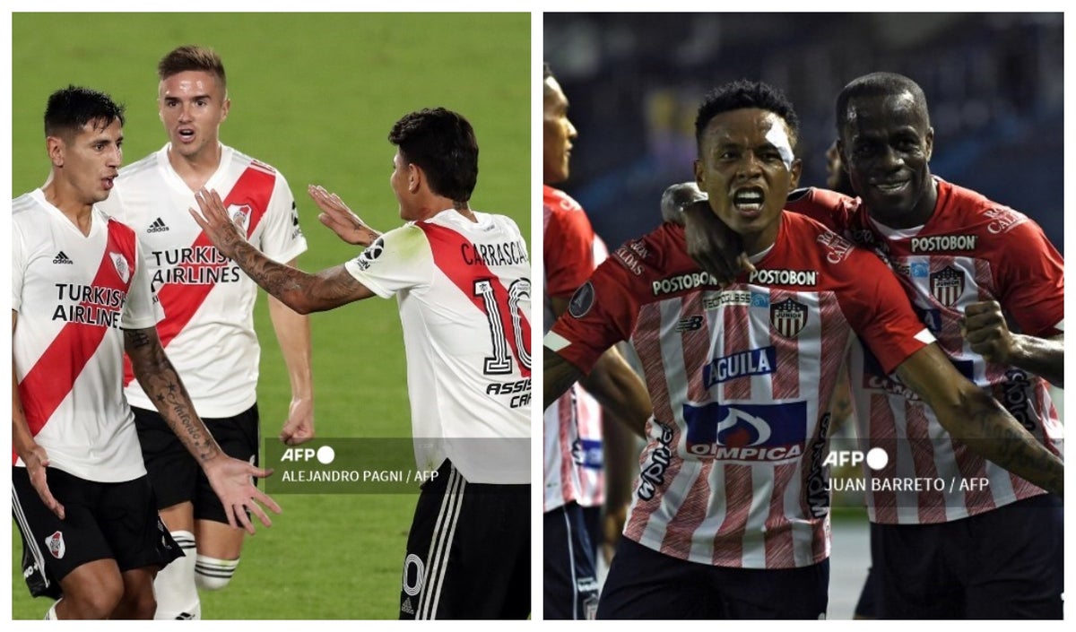 River Plate y Junior 2021