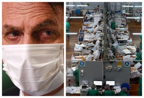 Brasil es el segundo país con más muertos por covid-19