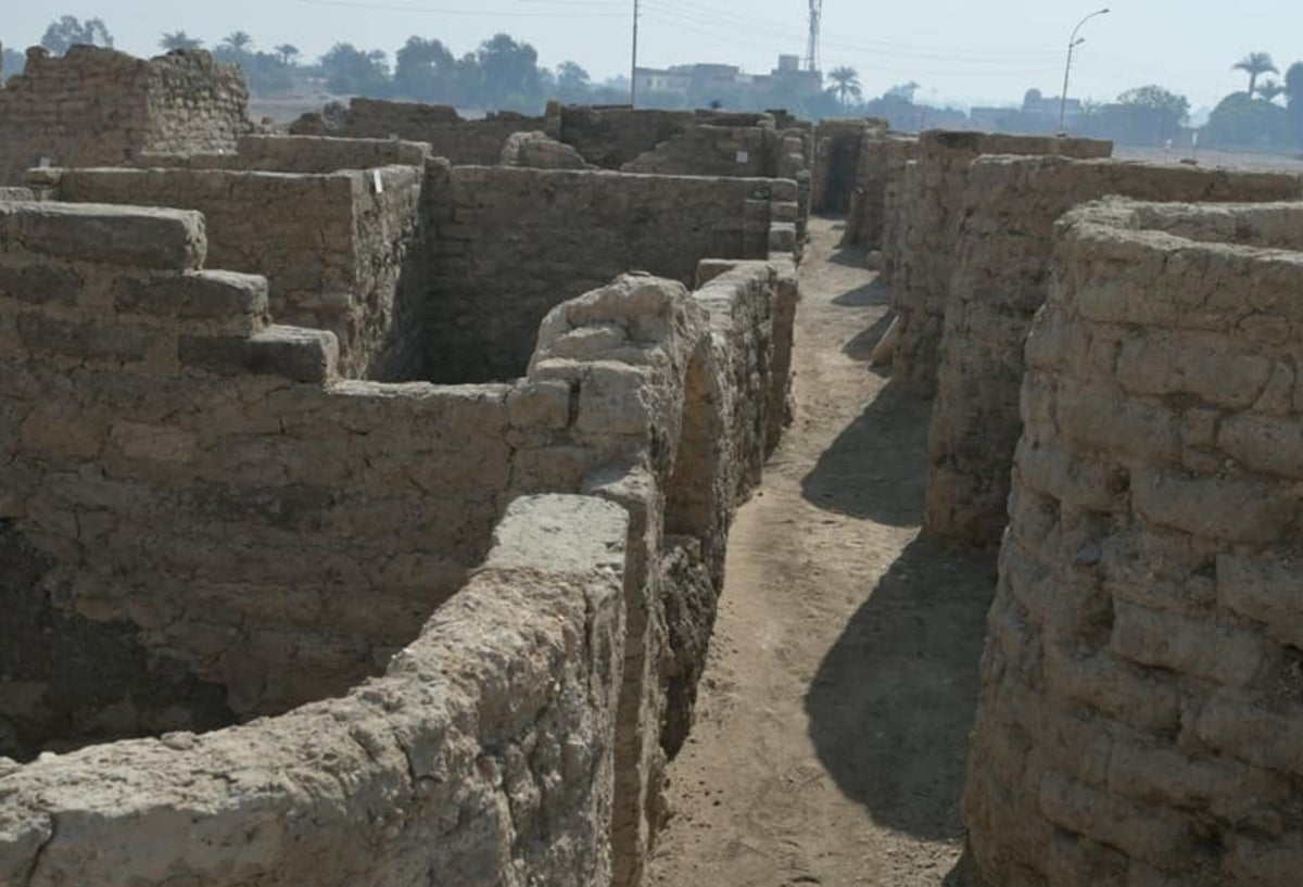 Ciudad perdida hallada en Egipto