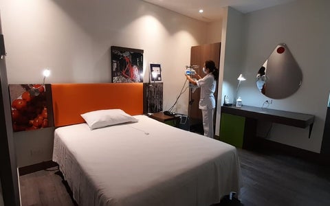 Cuenta con 15 camas para usuarios de baja complejidad y no relacionados con patologías de la covid-19.