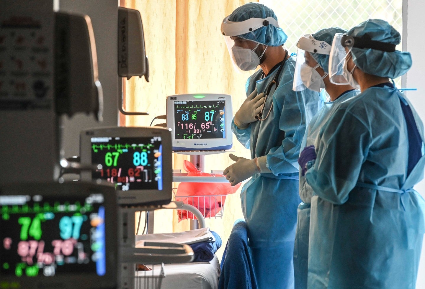 Coronavirus en Colombia - Ocupación UCI en Colombia