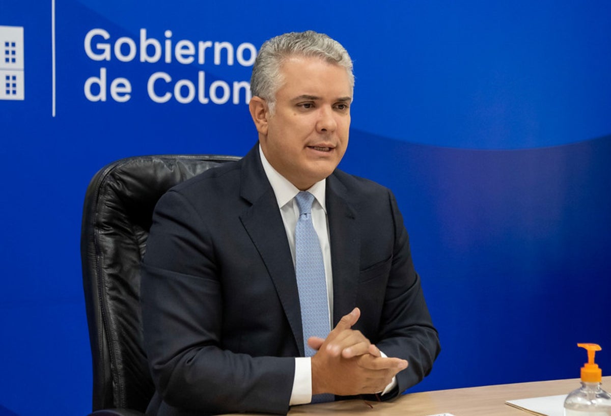 Iván Duque, presidente de Colombia