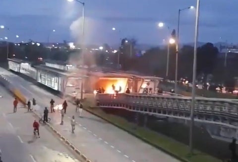 Estación de Transmilenio Modelia