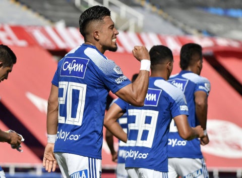 Fernando Uribe, goleador de Millonarios