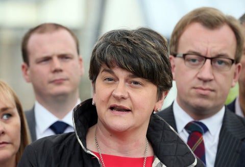 Arlene Foster, primera ministra de Irlanda del Norte