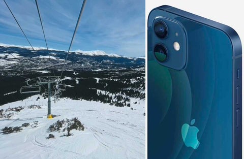 iPhone 12 en zona de bajas temperaturas