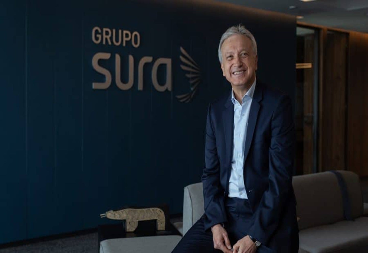 Presidente del Grupo Sura, Gonzalo Pérez.