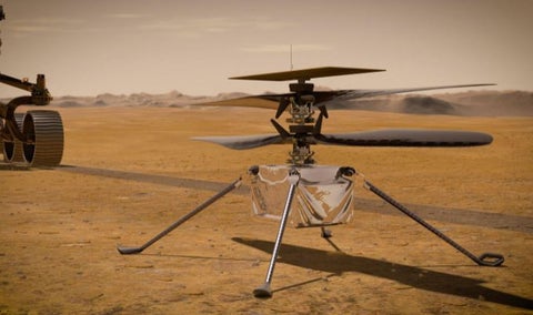 Helicóptero Ingenuity de la NASA