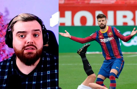 Ibai y Gerard Piqué cruzan palabras