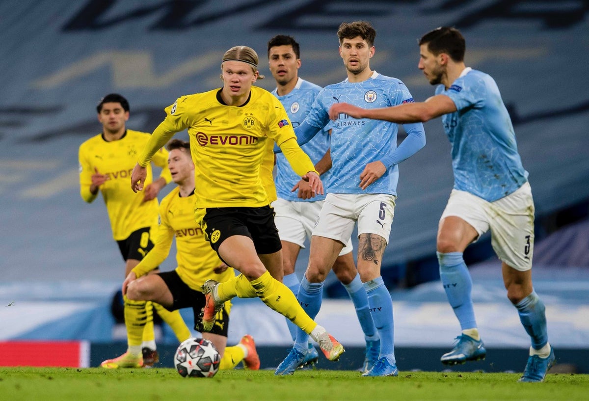 Manchester City Vs. Borussia Dortmund