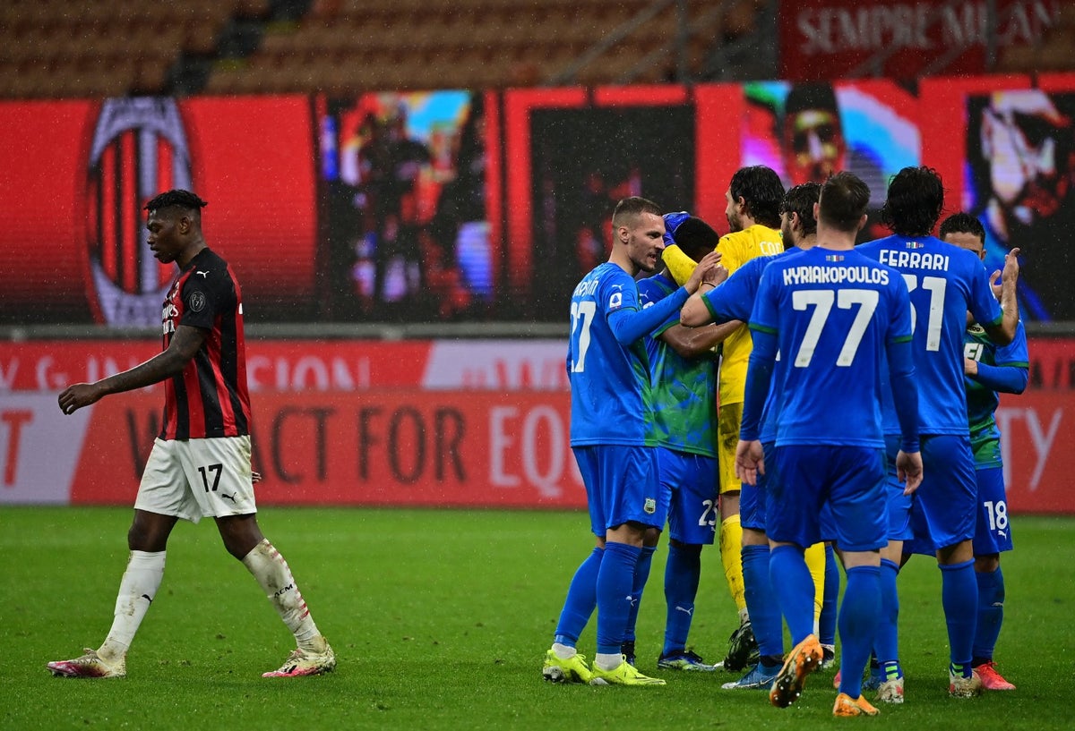 AC Milan Vs. Sassuolo - Serie A