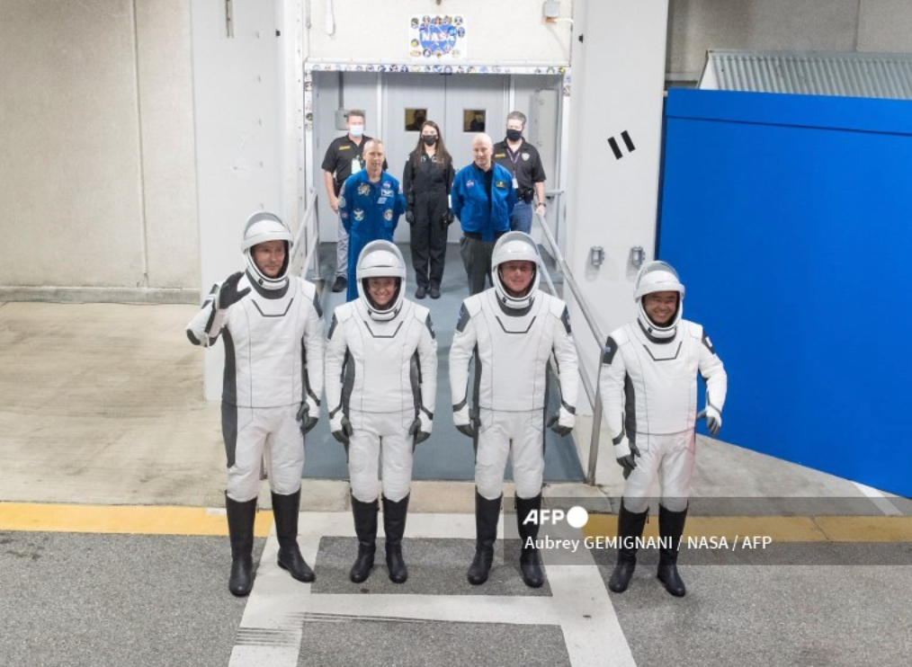 Nueva tripulación de la NASA que viajará a la EEI