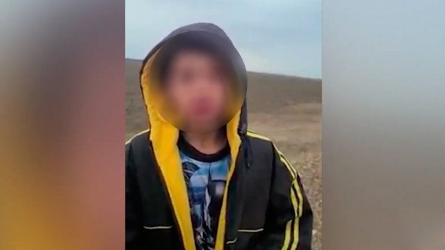 Niño abandonado en frontera de EE.UU.