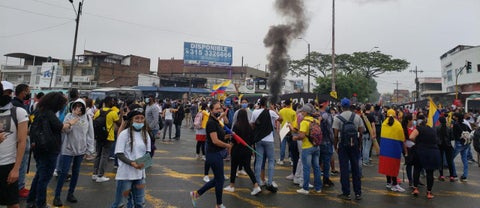 Paro nacional: protestas en Cali