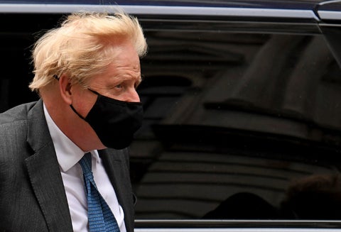 Boris Johnson, primer ministro británico