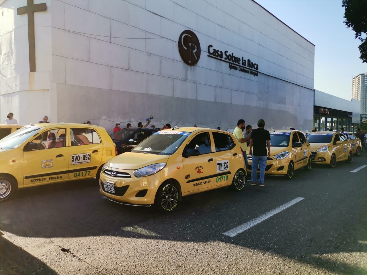 Se reporta congestión, en el norte y sur del área metropolitana de Bucaramanga.