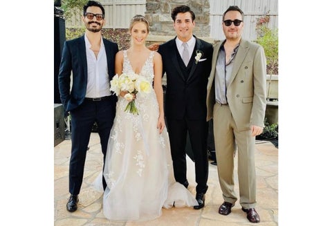 Matrimonio de Julio Ramírez, integrante de Reik, con Erika Batiz
