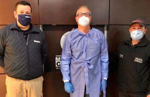 Sergio Hernán Perdomo Liévano de 54 años, fue capturado el pasado 20 de febrero en el aeropuerto El Dorado de Bogotá