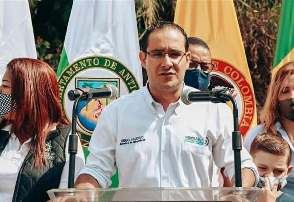 Alcalde de Girardota, Diego Agudelo.
