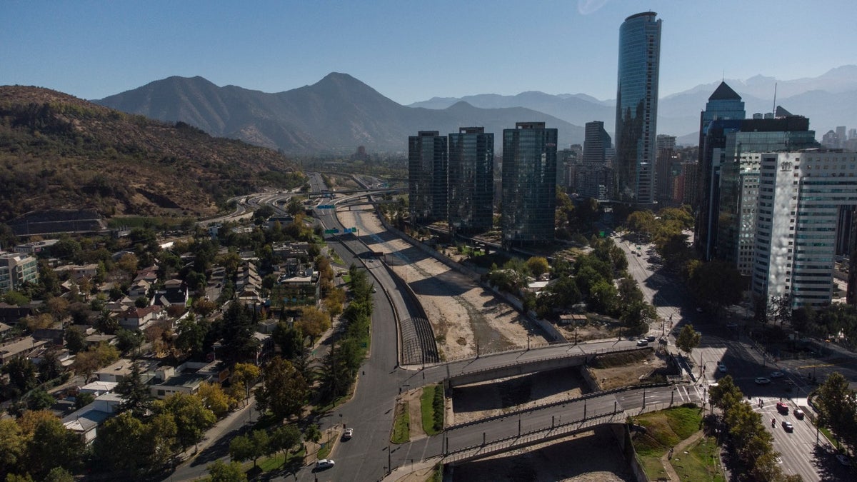 Confinamiento en Santiago de Chile