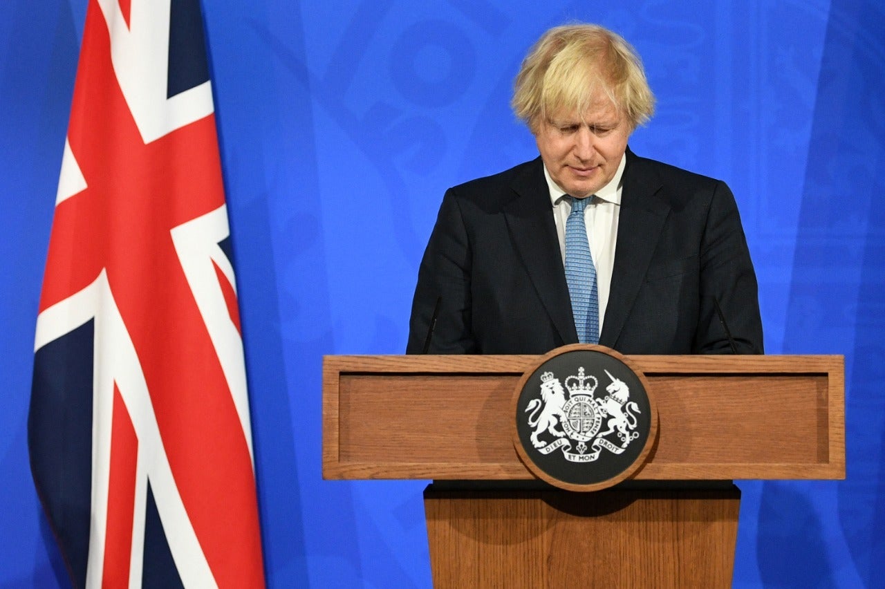 Primer ministro británico, Boris Johnson